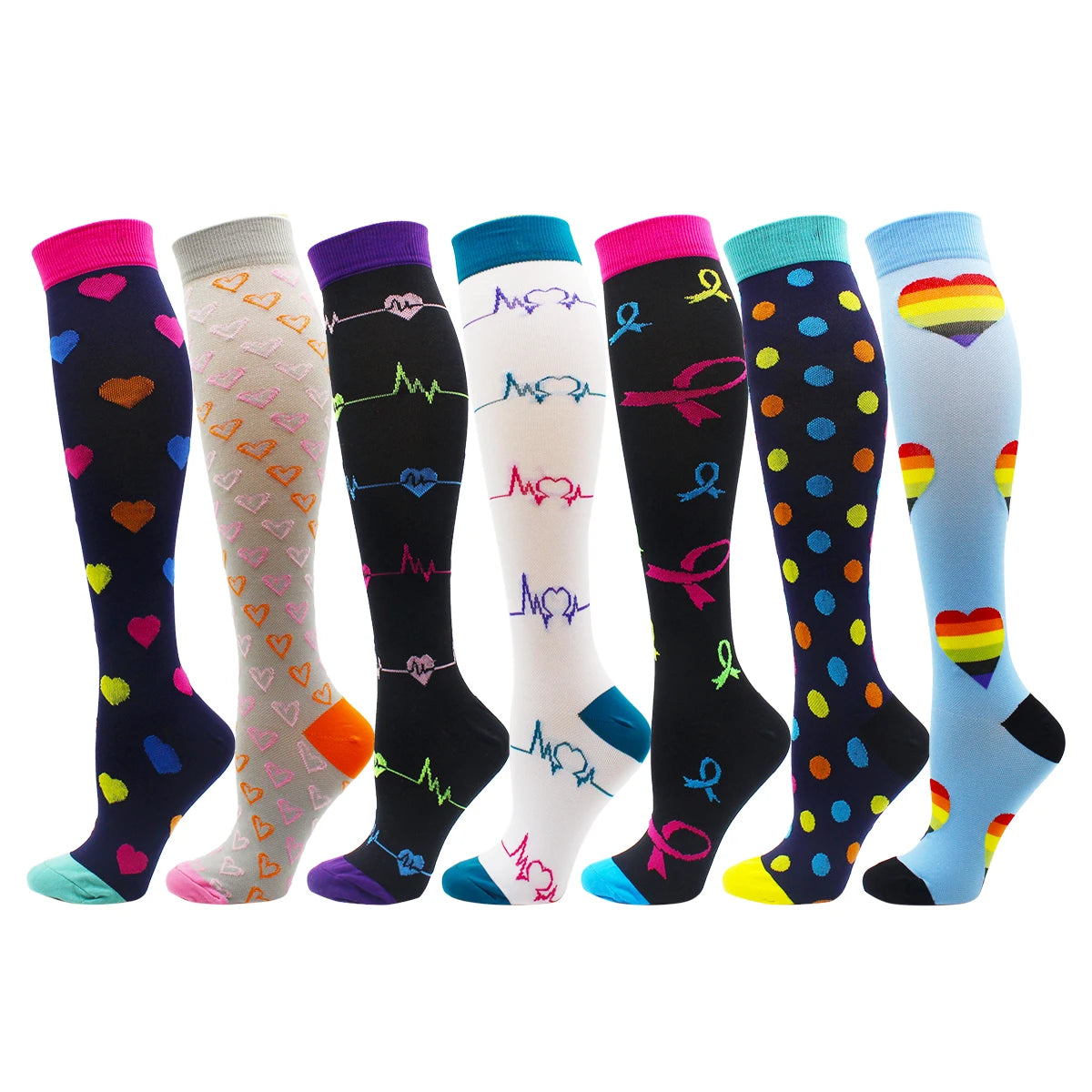 🩺 Chaussettes de Compression Hivernales pour Infirmières et Soignant