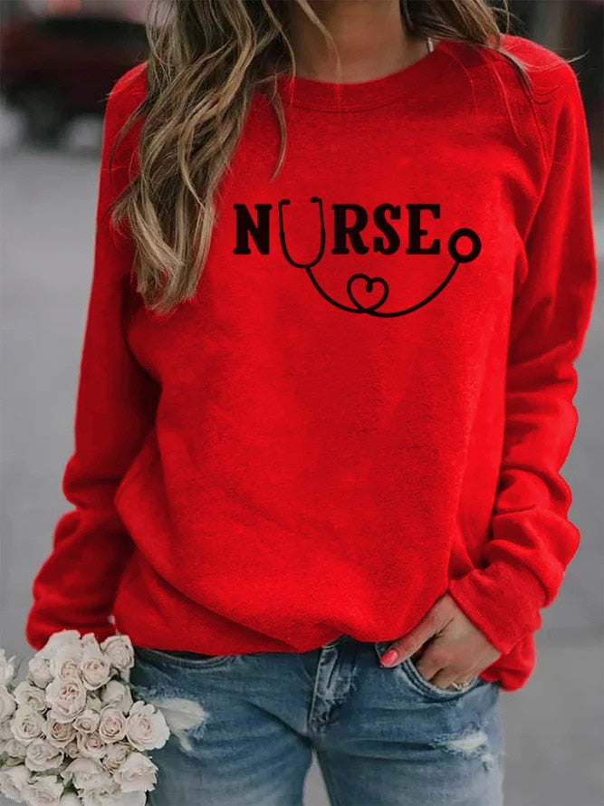 Sweat imprimé pour femme