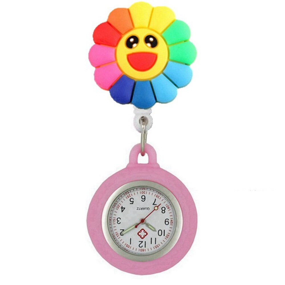 Montre à Clip Pour Infirmière - 2 Pièces Rétractables - Pratique Et Portable Pour Personnel Médical, étudiants, Ambulanciers