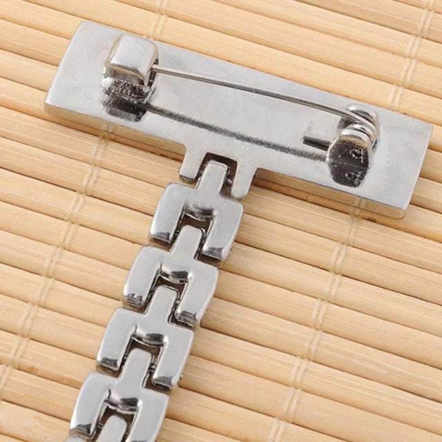 Montre d'infirmière à broche - Personnalisable avec Nom, Logo, Fonction