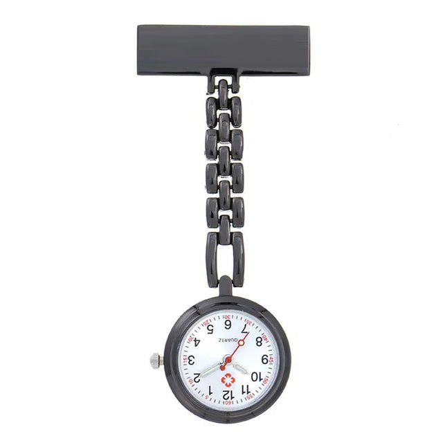Montre d'infirmière à broche - Personnalisable avec Nom, Logo, Fonction