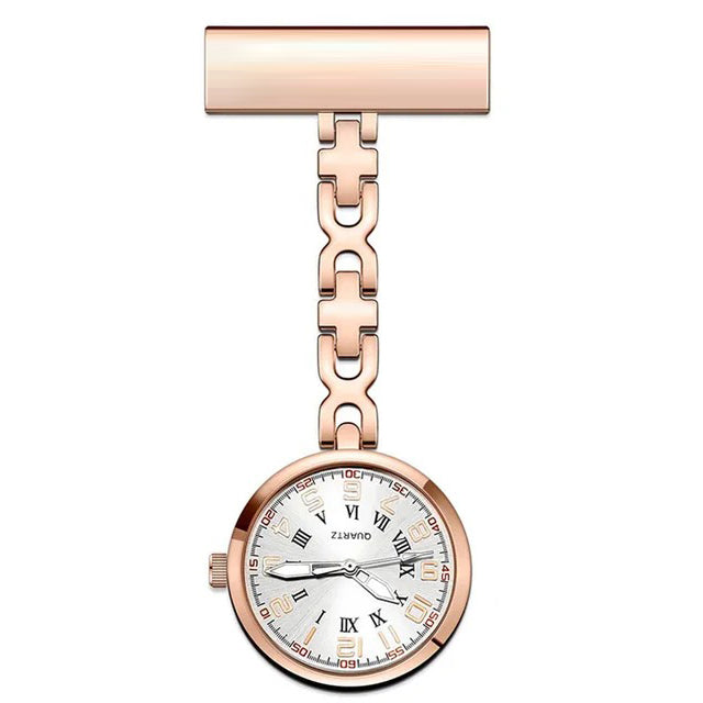 Montre d'infirmière à broche - Personnalisable avec Nom, Logo, Fonction