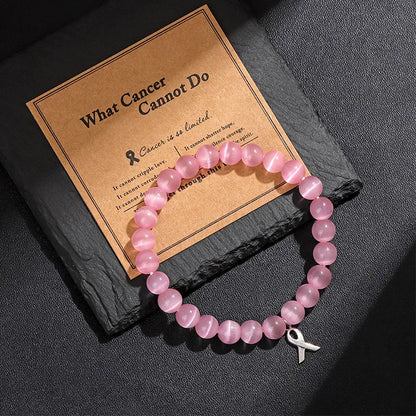 🎀 Bracelet pour octobre rose , sensibilisation cancer du sein 2024 🎀