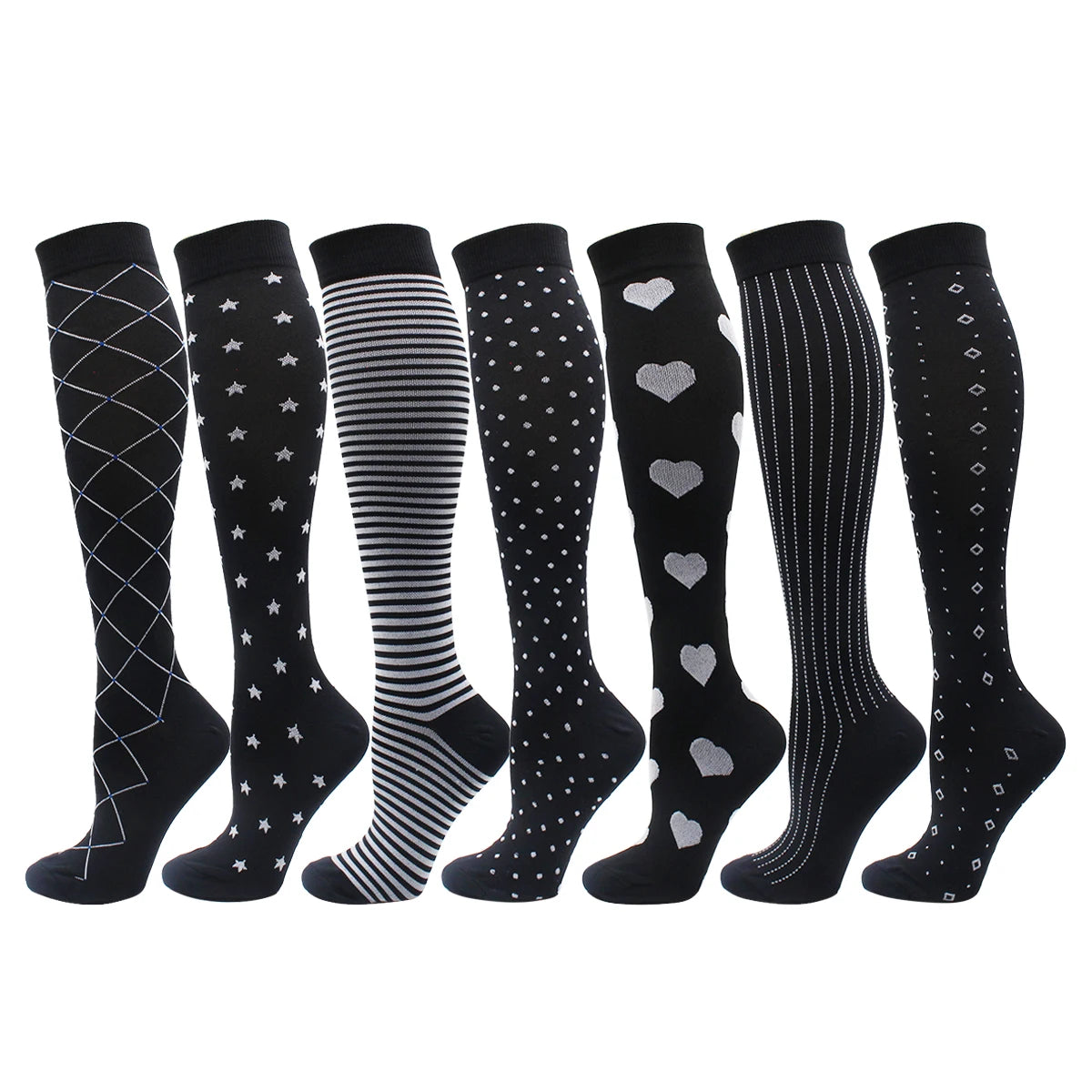 🩺 Chaussettes de Compression Hivernales pour Infirmières et Soignant