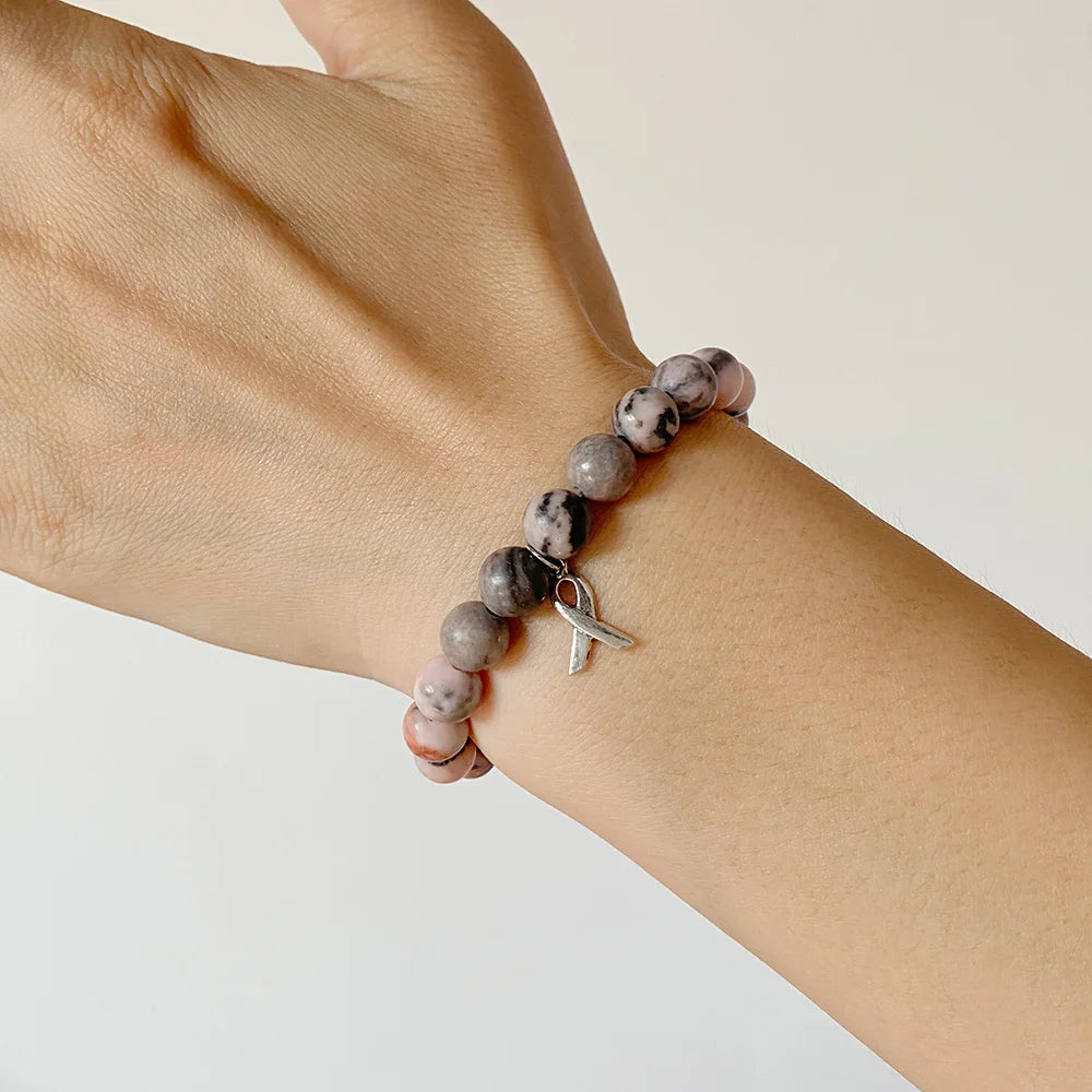 🎀 Bracelet pour octobre rose , sensibilisation cancer du sein 2024 🎀