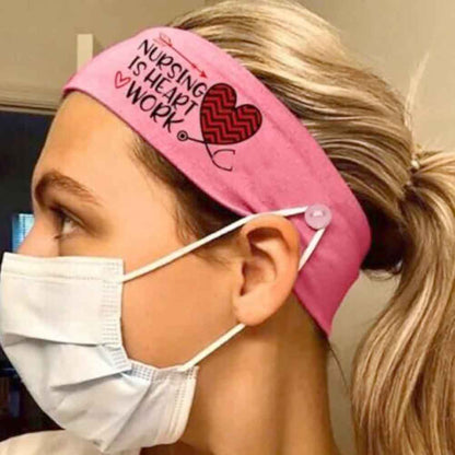 Serre tête - bandeau - accroche masque - infirmière