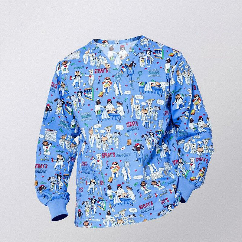 Blouse médicale - Vêtement santé mixte - manche longue