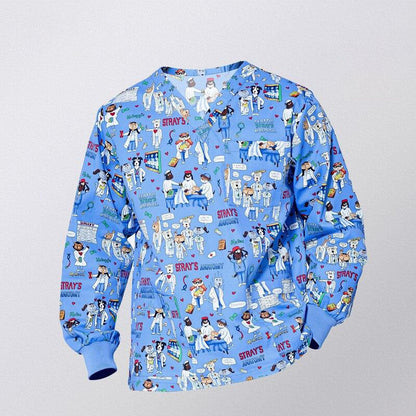 Blouse médicale - Vêtement santé mixte - manche longue