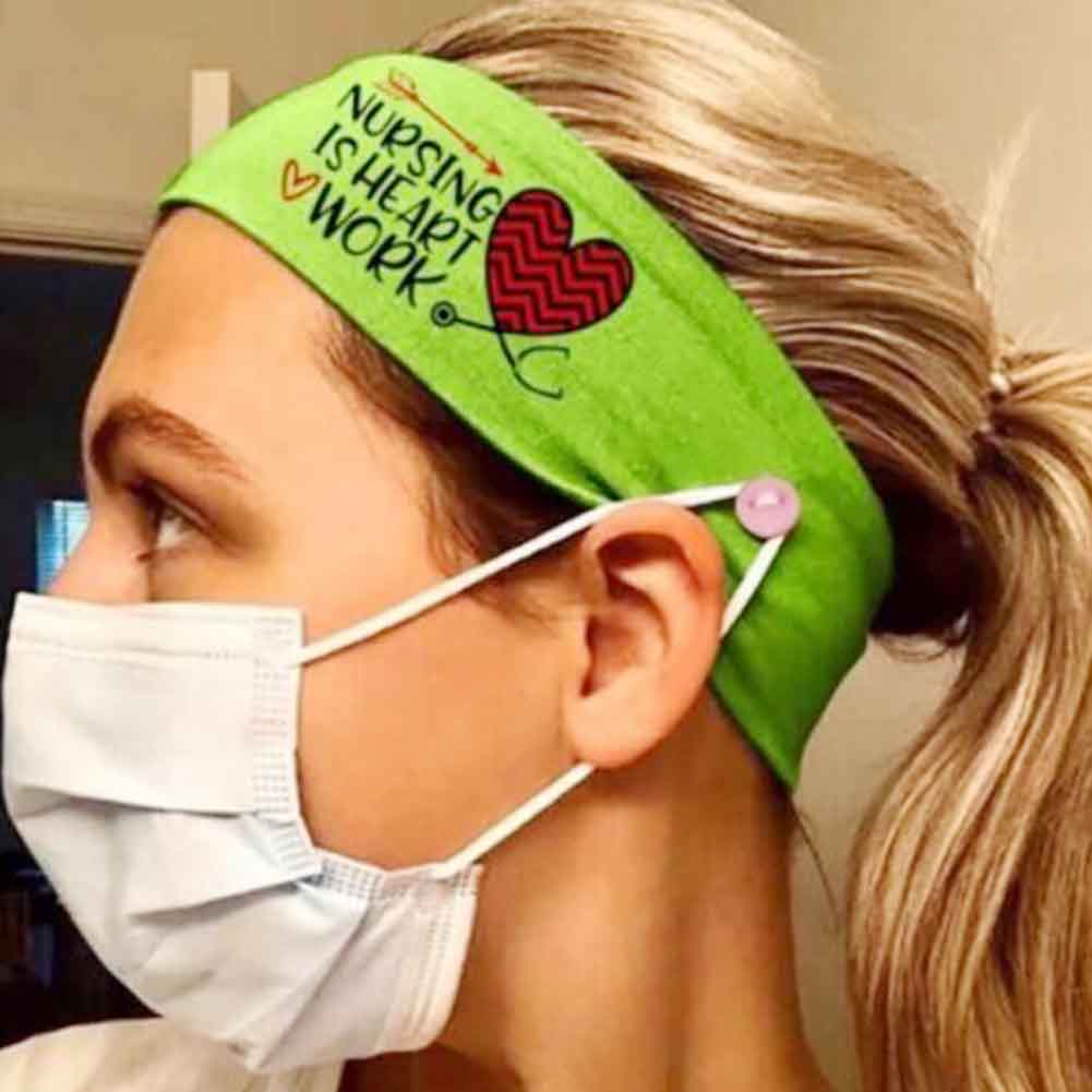 Serre tête - bandeau - accroche masque - infirmière