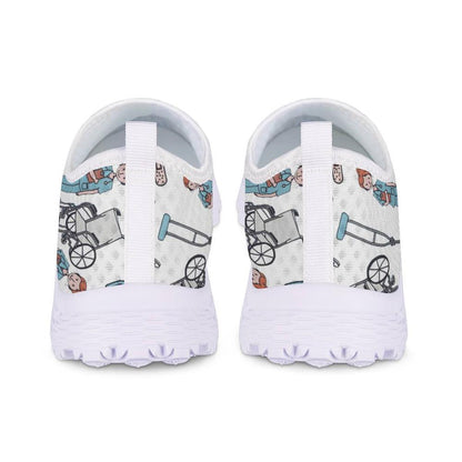 Chaussures légères pour aides soignants, infirmières, ASH, auxiliaire de vie etc..