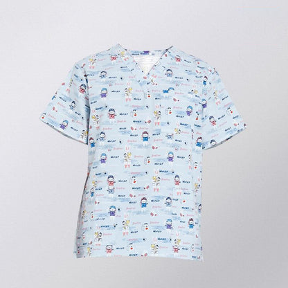 Blouse médicale - vêtement soignant mixte - haut - manche courte