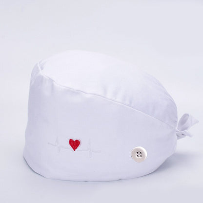 Calot chirurgical avec attache masque