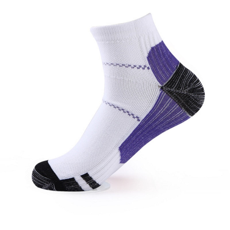Chaussettes de compression médicale mauves