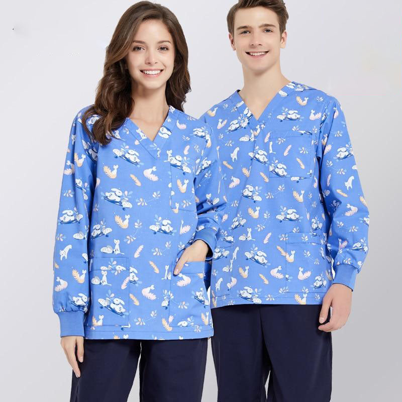 Blouse médicale - Vêtement santé mixte - manche longue