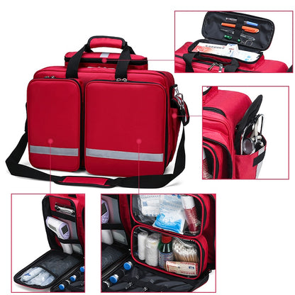 Premiers soins sac médical grand multi-poche
