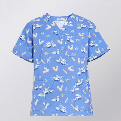 Blouse médicale - vêtement soignant mixte - haut - manche courte