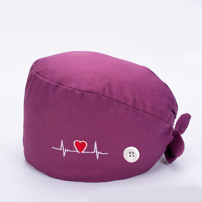 Calot chirurgical avec attache masque
