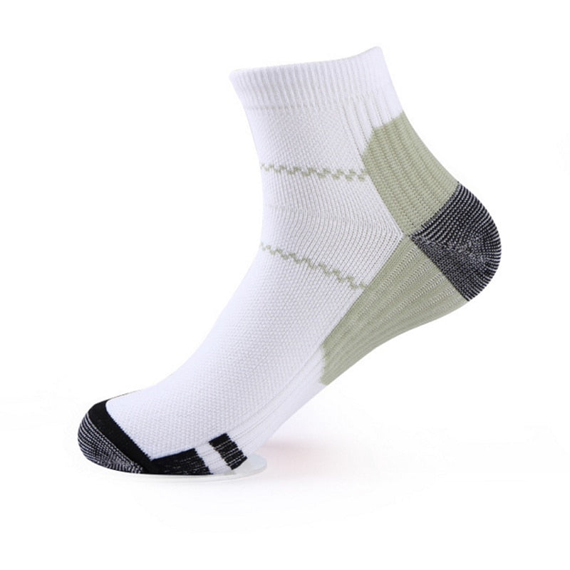 Chaussettes de compression médicale grises