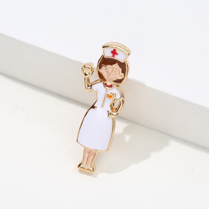 Idée cadeaux, Lot de 10 broches médicales colorées