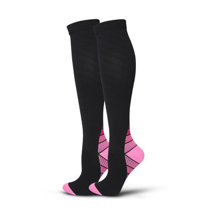 Chaussettes de compressions : Spécial ÉTÉ - anti-douleurs - soignants - infirmières - Pack 6 paires de chaussettes