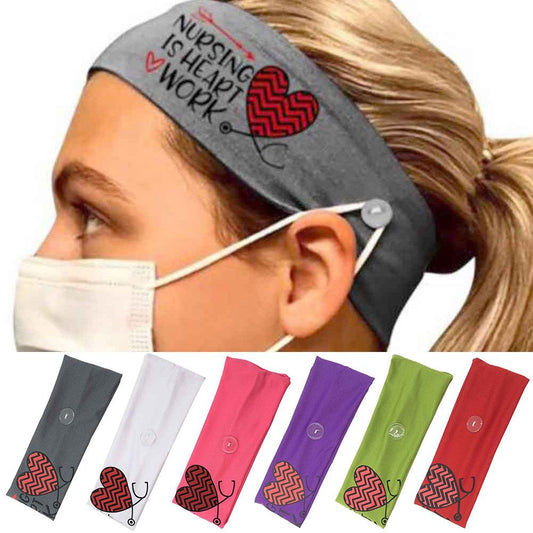 Serre tête - bandeau - accroche masque - infirmière