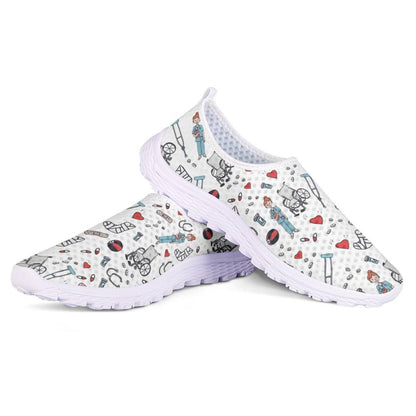 Chaussures légères pour aides soignants, infirmières, ASH, auxiliaire de vie etc..