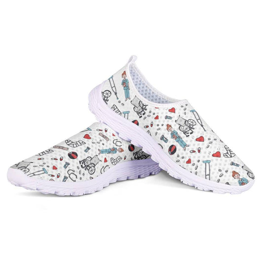 Chaussures légères pour aides soignants, infirmières, ASH, auxiliaire de vie etc..