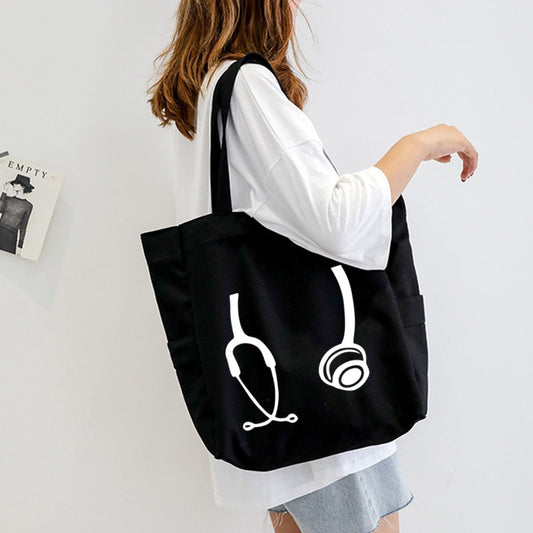Sac à bandoulière imprimé amusant pour médecin et infirmière