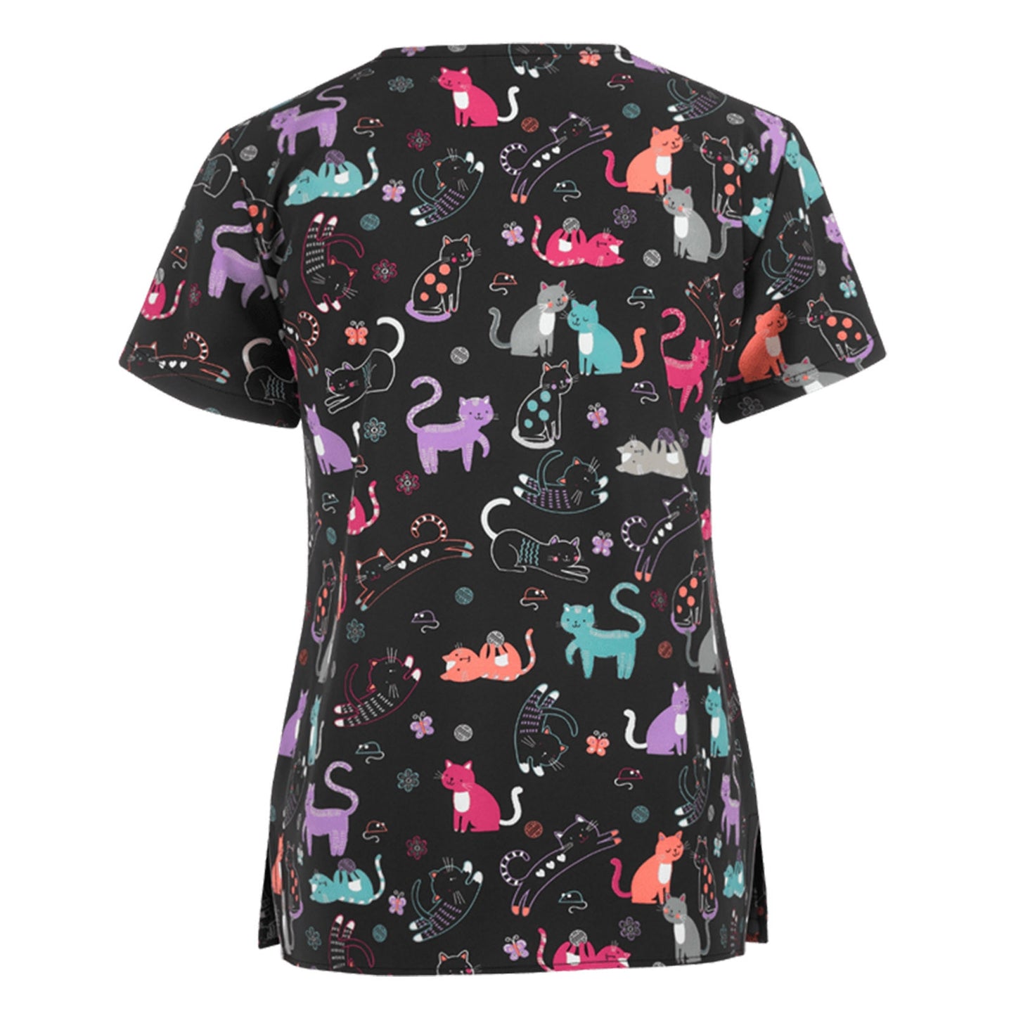 Blouse médicale - vêtement soignant mixte - haut - manche courte