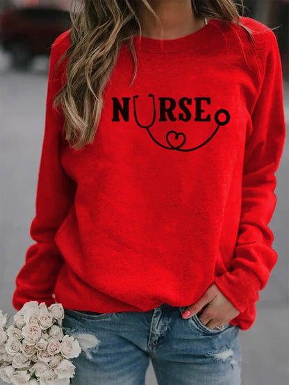 Sweat imprimé pour femme