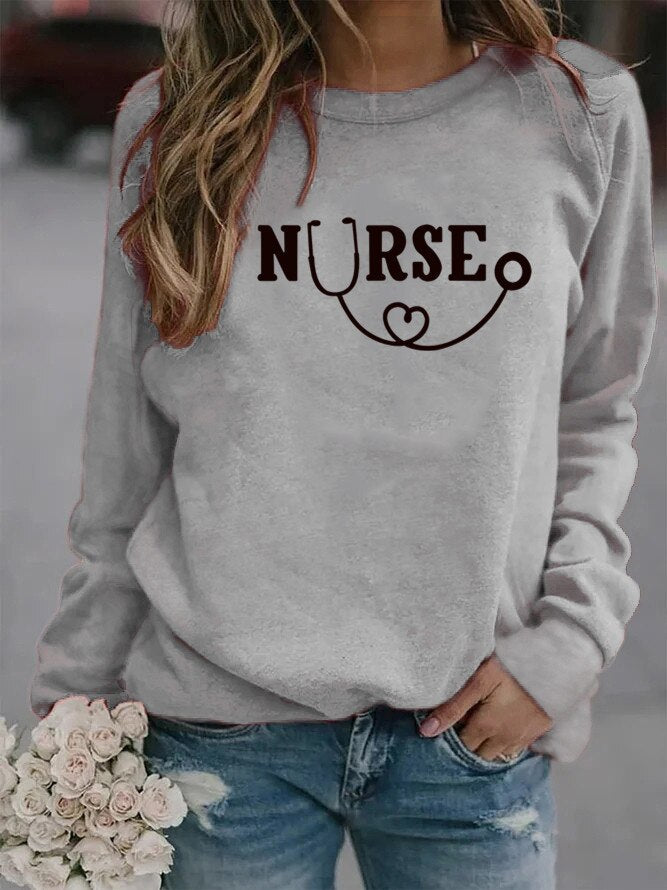Sweat imprimé pour femme