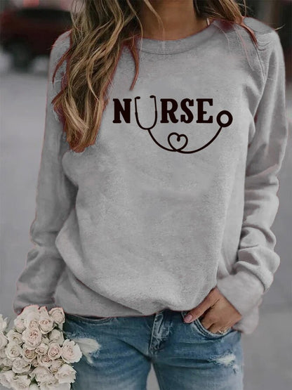 Sweat imprimé pour femme