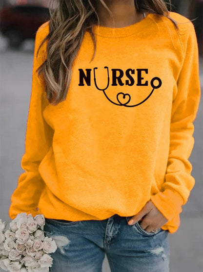Sweat imprimé pour femme