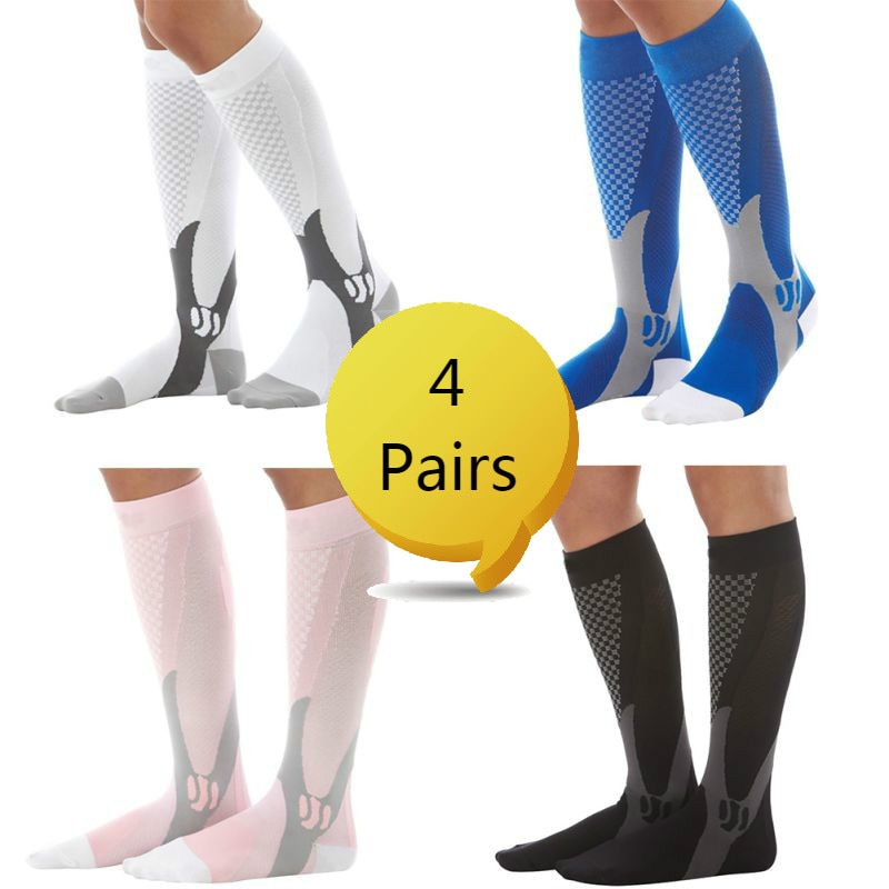 Chaussettes de compressions - anti-douleurs - soignants - infirmières - Pack 7 paires de chaussettes