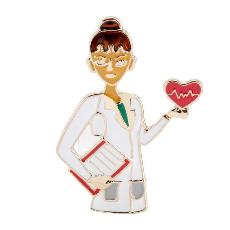Broches médicales : des bijoux mignons en métal