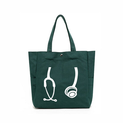 Sac à bandoulière imprimé amusant pour médecin et infirmière