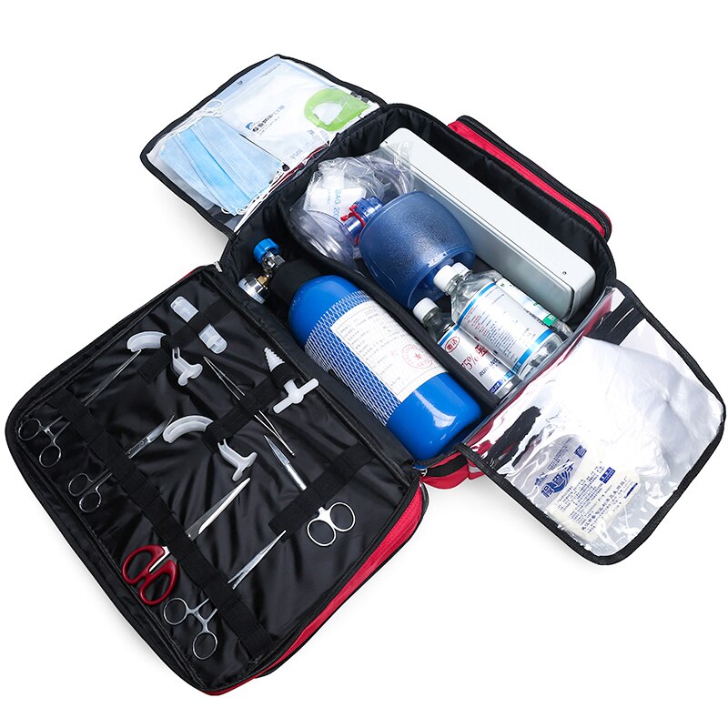 sac premiers soins multipoches