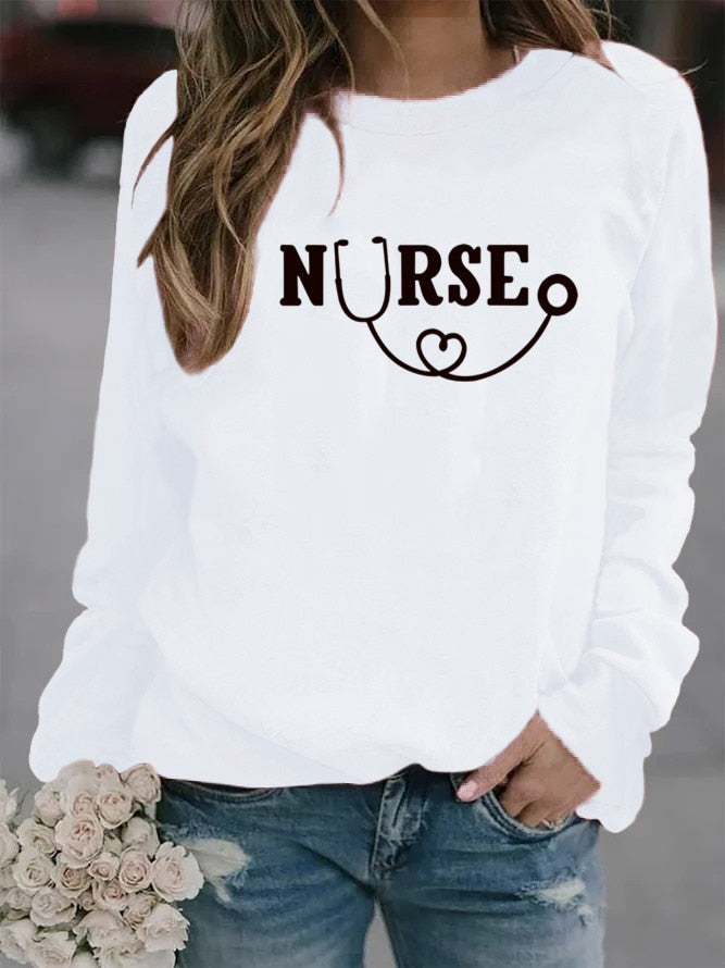 Sweat imprimé pour femme