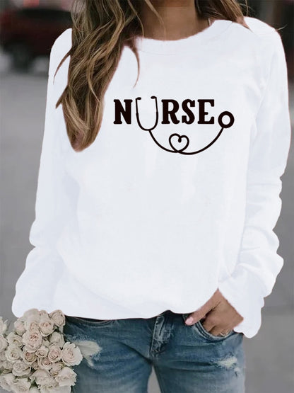 Sweat imprimé pour femme