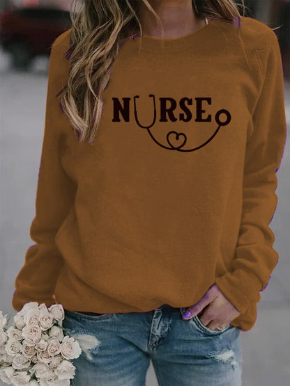Sweat imprimé pour femme