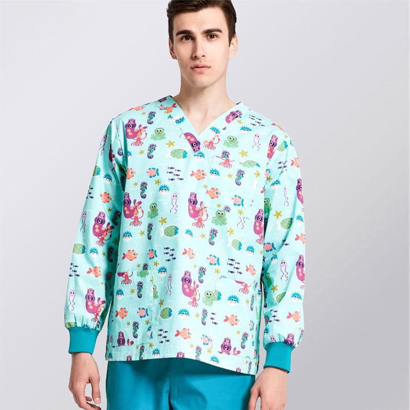 Blouse médicale - Vêtement santé mixte - manche longue