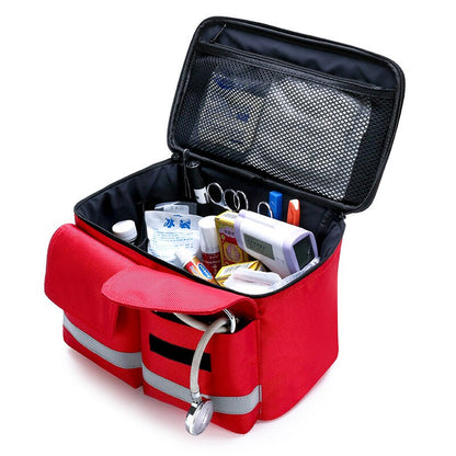 Grand sac médical rouge