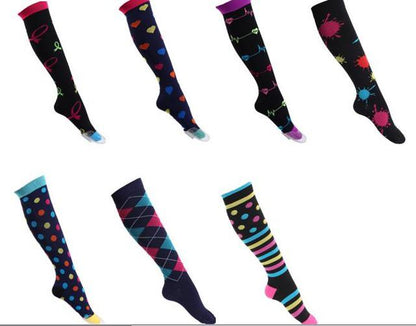 Chaussettes de compressions - anti-douleurs - soignants - infirmières - Pack 7 paires de chaussettes