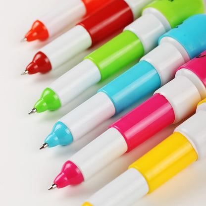 Mignon stylo à bille capsule de vitamine, Lot de 12 unités