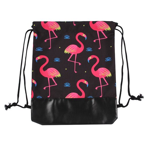 Le joli sac à dos à motif flamant rose