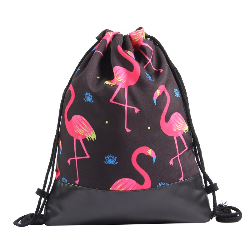 sac à dos flamant rose