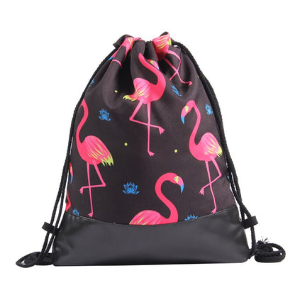 sac à dos flamant rose