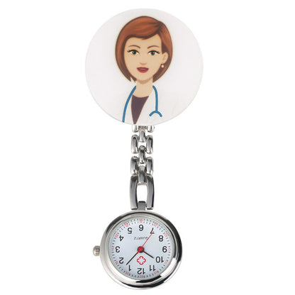 montre de poche à clips personnel soignant
