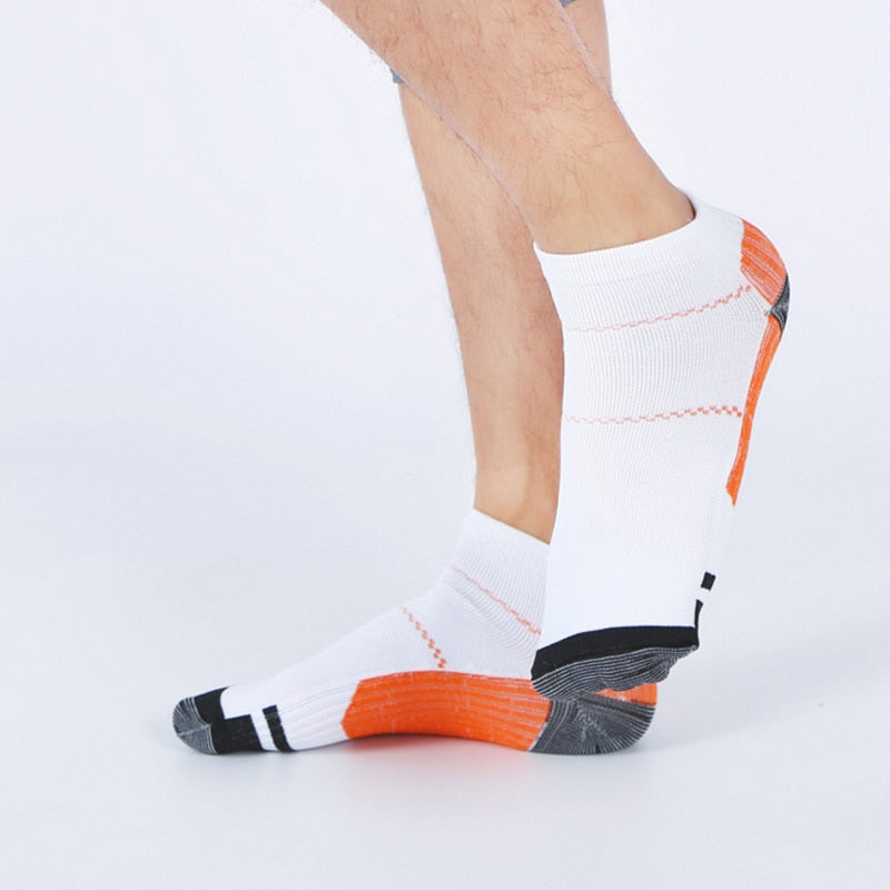 Chaussettes de compression médicale oranges