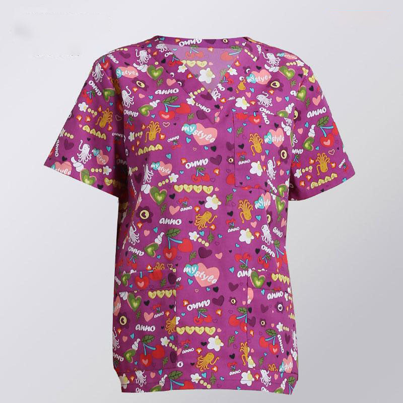 Blouse médicale - vêtement soignant mixte - haut - manche courte